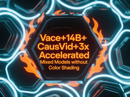 Vace+14B+CausVid+3x Accelerated Mixed Models without Color Shading v1.0