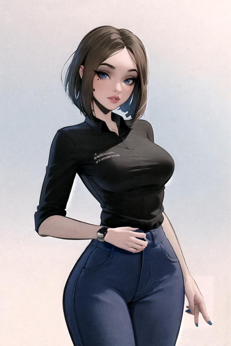 AI model image by ownwaifu