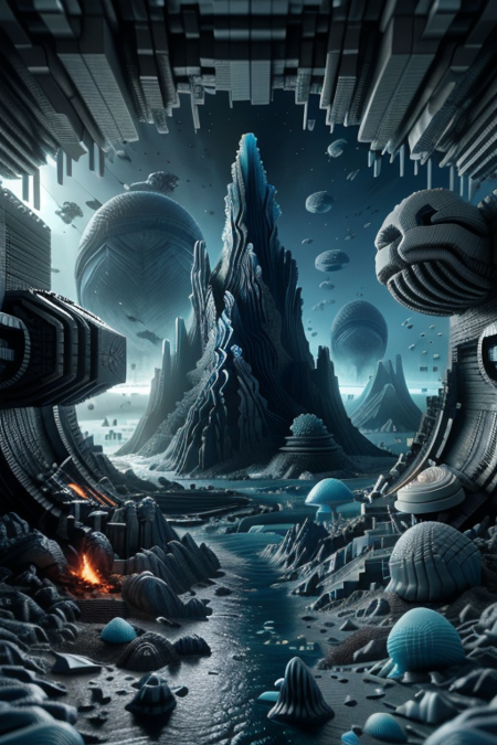style of ral-3dcubes, dramatic 3D Game art, cityscape, landscape of a Freezing (Cook Islands:1.2) from inside of a Deep sea trench, Sci-Fi, F/1.8, <lora:ral-3dcubes-sd15_epoch_9:0.75>, epic composition, best, winning, highly detailed, highly decorated, contemporary fine detail, enhanced quality