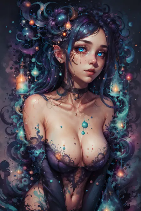 🪄🐈Water Color Witches Cats Potions 🪄🐈 1.5 Lora