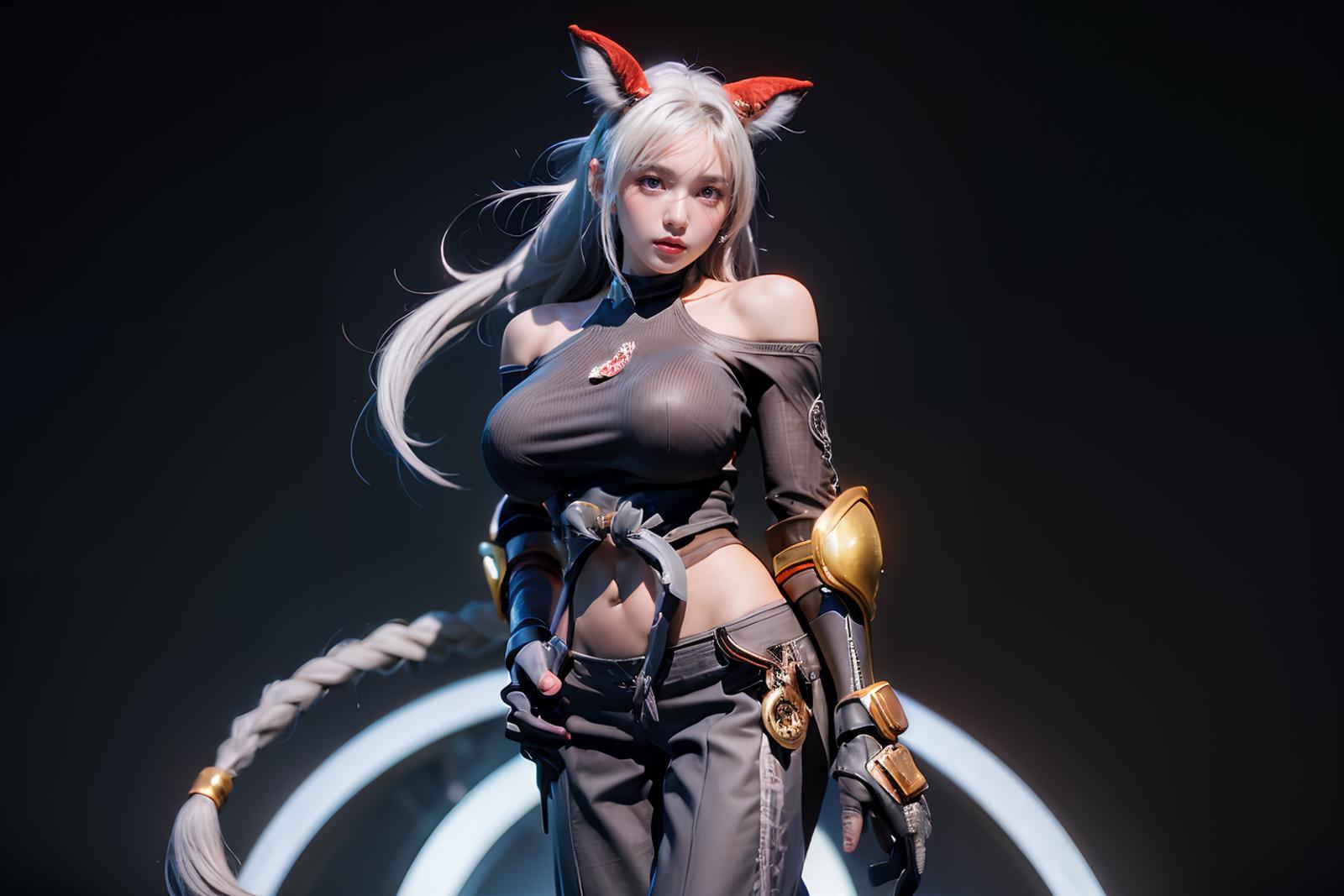 AI model image by petpaopathean22353