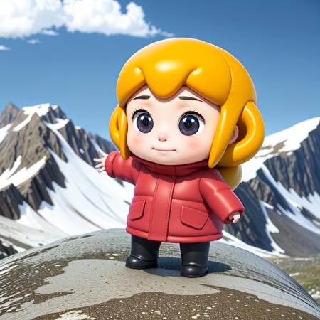 best quality, masterpiece, 1girl, mountaineer, parka, ice climber, snow, mountain, chibi.
<lora:CheeBee:0.5>