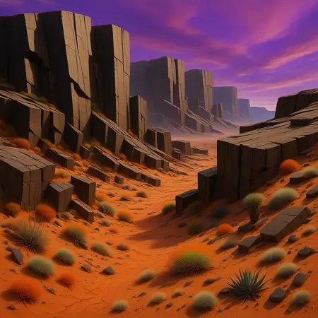 Planet New Texas (Bravestarr) - SDXL