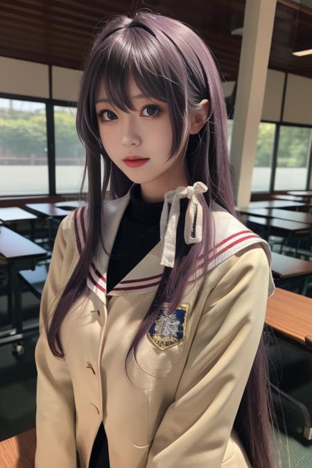 fujibayashi kyou, hikarizaka private high school uniform,