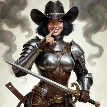 Modern Fantasy Paint Art