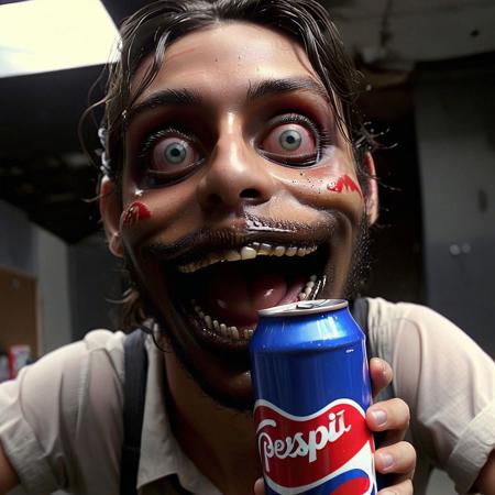 a commercial for Pepsi