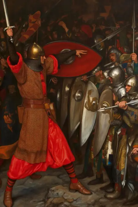 Knights, Maidens and the Holy Grail: Medieval Literature Painting Style (Edwin Austin Abbey)