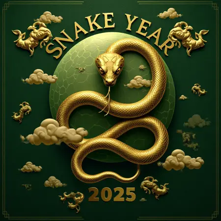 Year Of The Snake (Flux LoRA)