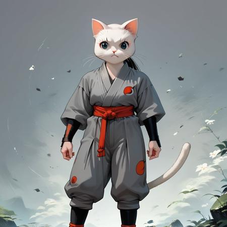 Lora-Ai_Char_White Ninja Nina V1