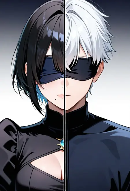 Split Screen Face Style [ALL XL] by UOC