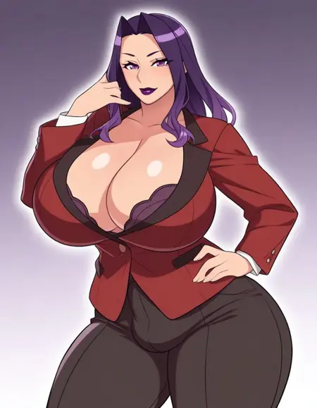 Meiko Kanbe ([hidarikiki] Busty Lewd Mother is the Principles Woman _ Bakunyuu wa Haha Gaku enchou no Onna) illustrious