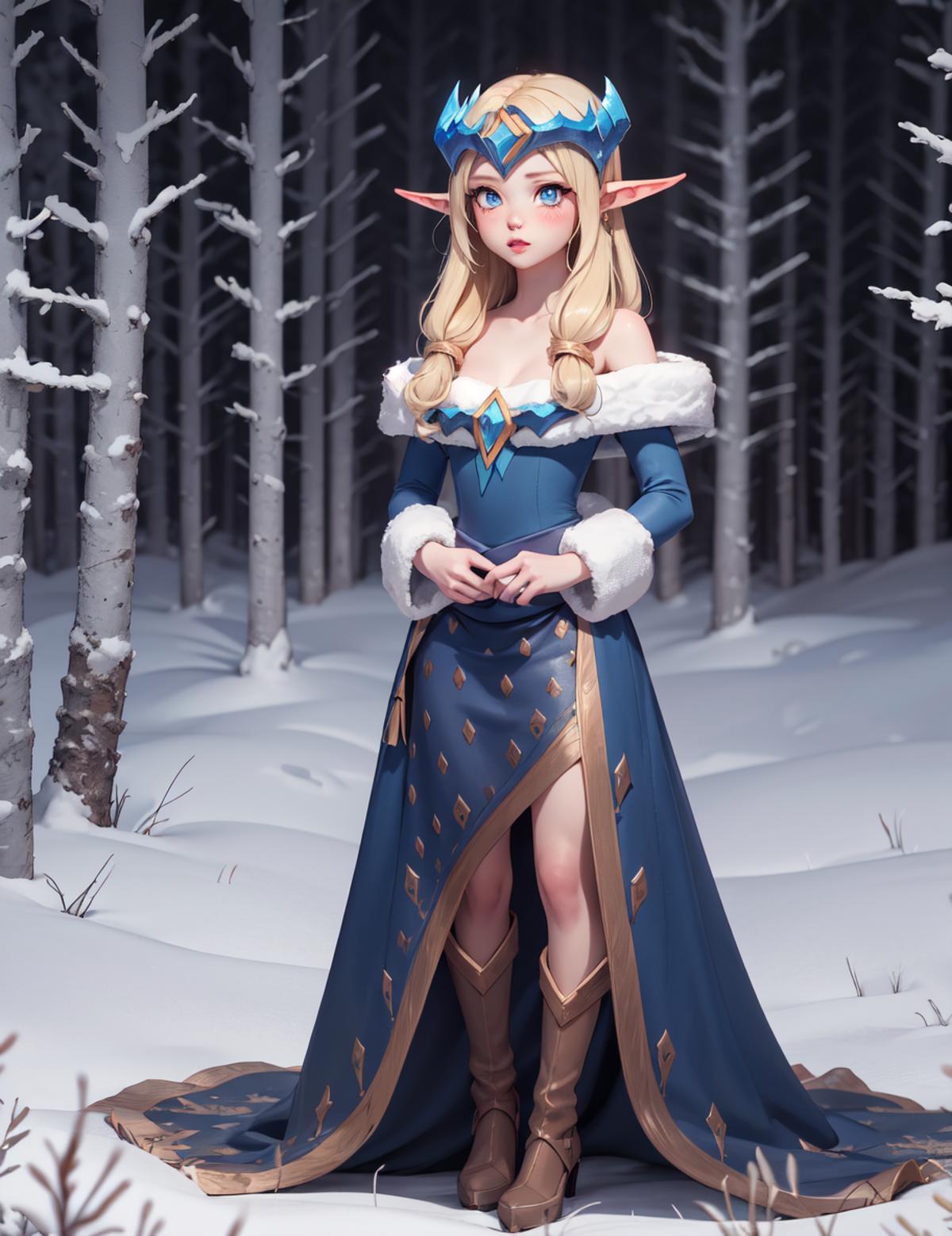 Winter Wonder Soraka | League of Legends image by aigeneration