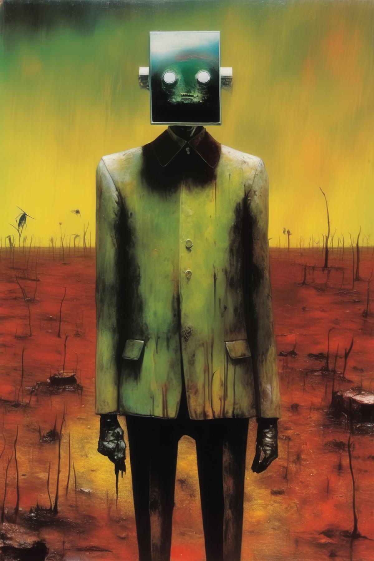 Sidney Nolan Style image by Kappa_Neuro