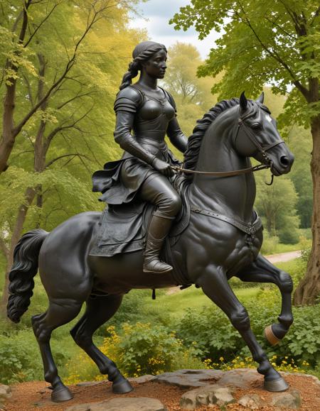 (by Aristide Maillol:1.5), (Mounted on steeds, Hengist and Horsa lead the Anglo-Saxon invasion, their presence marked by the clash of swords and the thundering hooves of war:0.5)