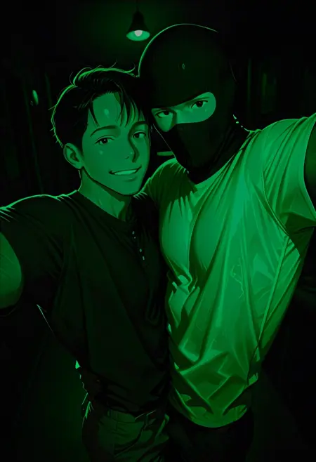 Balaclava Man's Night Vision | Dadadala!🟢👤