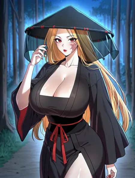 Webtoon Character) Yeo Yeryeong, Neng Wolhyang, Jeok Sa-wol / 여예령, 능월향, 적사월 (The Second Eunuch Regains His Manhood / 2회차 환관이 남성을 되찾음)