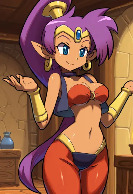 Shantae and the Pirates Curse Style [Illustrious]