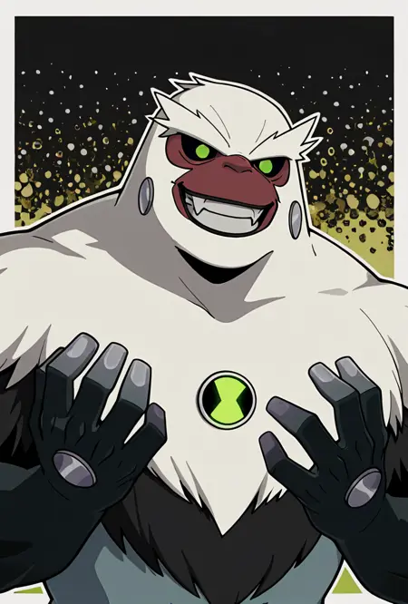 Shocksquatch -- Ben 10 Generator Rex Heroes United  (chaquetrix support)  Noob