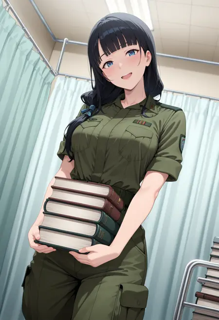 Mari Kurokawa (Gate: Jieitai Kanochi nite, Kaku Tatakaeri) | [Illustrious]