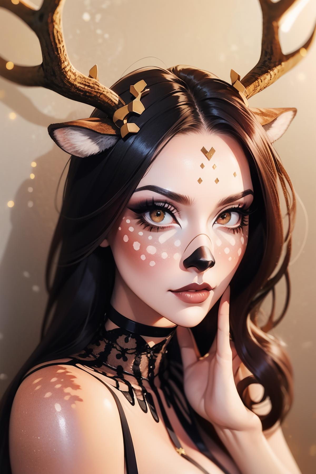 AI model image by freckledvixon