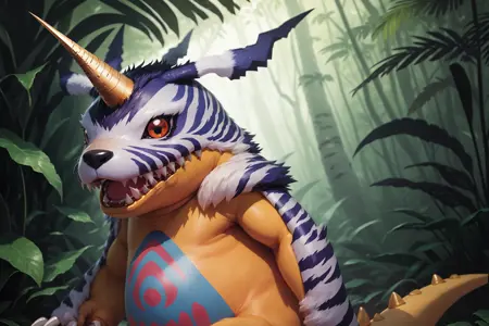 Gabumon - Digimon - Character LORA