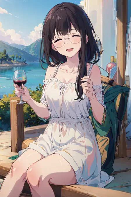 Yuru Camp - Toba-sensei