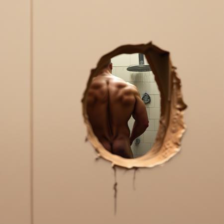 Hole in the wall spying V1