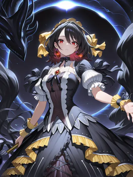 Yu-Gi-Oh! - Underworld goddess of the closed world (閉ザサレシ世界ノ冥神) illu/PonyXL