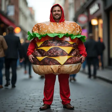 Hamburger Costume | Clothing S1