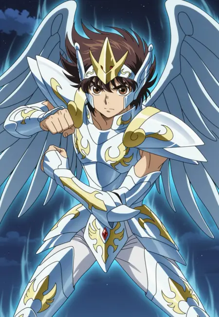 Pegasus Tenma | Saint Seiya The Lost Canvas Illustrious XL