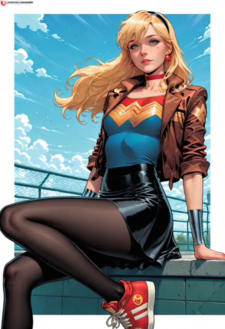 Cassie Sandsmark Young Justice Comics