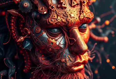 generate a realistic image with endless complexity