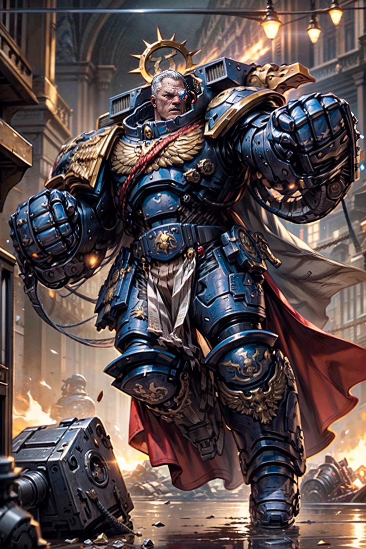 Marneus Calgar, Lord Defender of Greater Ultramar and the Lord of Macragge image by ccaraxess