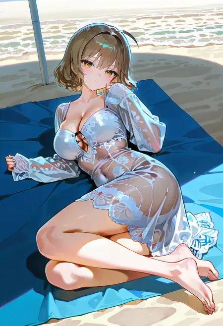 See-Through Beach Cover-Up