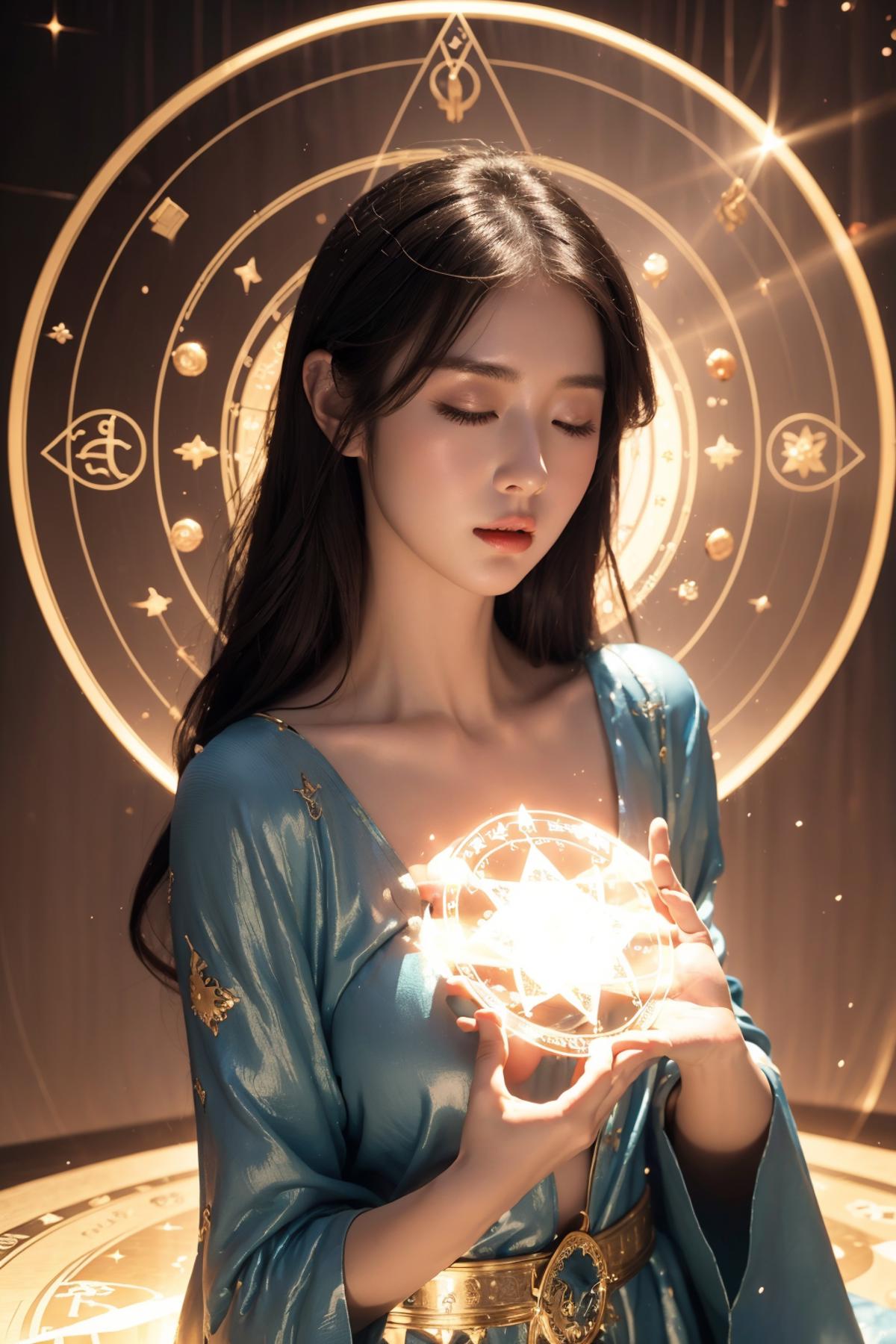 绚丽魔法阵 magic circle image by joyy114