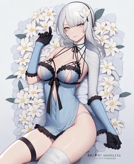 nanoless style LoRA for Illustrious