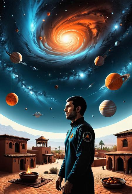 surrealism professional, highly detailed . extremely high-resolution details, photographic, realism pushed to extreme, Spock game, style in marrakech, with a white background and trending clean minimalist backdrop. include cuware and births a house, charcoal, and art medium elements. create an ad posters with pro-grade color grading, studio lighting, rim lights,  (all dark hues and fine vibrant orange glowing vastness of space, negative space, award-winning ,no_photo:2) of (stasis _chamber:1.3), light blue transparent and clear, water ripple inspiration with scales on hands, glossy.
<lora:InkArtXL_1.2:0.4> <lora:FaeTastic:0.35>