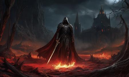 cinematic still In the grim and foreboding world of Diablo's dark fantasy, the Darklord reigns supreme, his dominion extending over the cursed lands like a shroud of eternal night. Cloaked in the tattered remnants of his once-majestic robes, he stands upon the blood-soaked earth, his form twisted and contorted by the corrupting influence of dark magic. With each passing moment, the Darklord's power grows ever stronger, his mastery of the arcane arts unmatched by any mortal soul. Though his origins may be shrouded in mystery, his presence is felt throughout the land, a looming shadow that blots out the sun and fills the hearts of men with dread. Yet amidst the chaos and despair, some dare to defy the Darklord's tyranny, their courage and conviction shining like beacons of hope in the darkness. With each victory won against the forces of evil, they draw closer to the ultimate confrontation with the Darklord himself, their determination unwavering in the face of insurmountable odds . emotional, harmonious, vignette, 4k epic detailed, shot on kodak, 35mm photo, sharp focus, high budget, cinemascope, moody, epic, gorgeous, film grain, grainy, Dark Fantasy Art, In the grim and foreboding world of Diablo's dark fantasy, the Darklord reigns supreme, his dominion extending over the cursed lands like a shroud of eternal night. Cloaked in the tattered remnants of his once-majestic robes, he stands upon the blood-soaked earth, his form twisted and contorted by the corrupting influence of dark magic. With each passing moment, the Darklord's power grows ever stronger, his mastery of the arcane arts unmatched by any mortal soul. Though his origins may be shrouded in mystery, his presence is felt throughout the land, a looming shadow that blots out the sun and fills the hearts of men with dread. Yet amidst the chaos and despair, some dare to defy the Darklord's tyranny, their courage and conviction shining like beacons of hope in the darkness. With each victory won against the forces of evil, they draw closer to the ultimate confrontation with the Darklord himself, their determination unwavering in the face of insurmountable odds, dark, moody, dark fantasy style, ethereal fantasy concept art of  In the grim and foreboding world of Diablo's dark fantasy, the Darklord reigns supreme, his dominion extending over the cursed lands like a shroud of eternal night. Cloaked in the tattered remnants of his once-majestic robes, he stands upon the blood-soaked earth, his form twisted and contorted by the corrupting influence of dark magic. With each passing moment, the Darklord's power grows ever stronger, his mastery of the arcane arts unmatched by any mortal soul. Though his origins may be shrouded in mystery, his presence is felt throughout the land, a looming shadow that blots out the sun and fills the hearts of men with dread. Yet amidst the chaos and despair, some dare to defy the Darklord's tyranny, their courage and conviction shining like beacons of hope in the darkness. With each victory won against the forces of evil, they draw closer to the ultimate confrontation with the Darklord himself, their determination unwavering in the face of insurmountable odds . magnificent, celestial, ethereal, painterly, epic, majestic, magical, fantasy art, cover art, dreamy, gothic style In the grim and foreboding world of Diablo's dark fantasy, the Darklord reigns supreme, his dominion extending over the cursed lands like a shroud of eternal night. Cloaked in the tattered remnants of his once-majestic robes, he stands upon the blood-soaked earth, his form twisted and contorted by the corrupting influence of dark magic. With each passing moment, the Darklord's power grows ever stronger, his mastery of the arcane arts unmatched by any mortal soul. Though his origins may be shrouded in mystery, his presence is felt throughout the land, a looming shadow that blots out the sun and fills the hearts of men with dread. Yet amidst the chaos and despair, some dare to defy the Darklord's tyranny, their courage and conviction shining like beacons of hope in the darkness. With each victory won against the forces of evil, they draw closer to the ultimate confrontation with the Darklord himself, their determination unwavering in the face of insurmountable odds . dark, mysterious, haunting, dramatic, ornate, detailed, In the grim and foreboding world of Diablo's dark fantasy, the Darklord reigns supreme, his dominion extending over the cursed lands like a shroud of eternal night. Cloaked in the tattered remnants of his once-majestic robes, he stands upon the blood-soaked earth, his form twisted and contorted by the corrupting influence of dark magic. With each passing moment, the Darklord's power grows ever stronger, his mastery of the arcane arts unmatched by any mortal soul. Though his origins may be shrouded in mystery, his presence is felt throughout the land, a looming shadow that blots out the sun and fills the hearts of men with dread. Yet amidst the chaos and despair, some dare to defy the Darklord's tyranny, their courage and conviction shining like beacons of hope in the darkness. With each victory won against the forces of evil, they draw closer to the ultimate confrontation with the Darklord himself, their determination unwavering in the face of insurmountable odds, inspired, deep focus, heroic, glorious, mystical colors, intricate, very detailed, cinematic, stunning