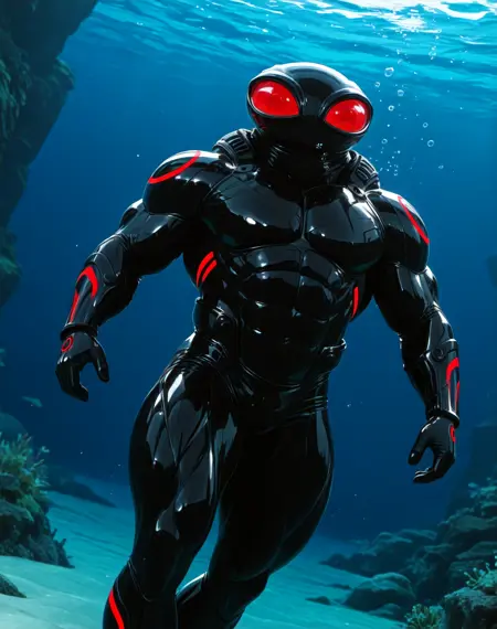 Black Manta Movie (DC Comics) (Illustrious) (AD)