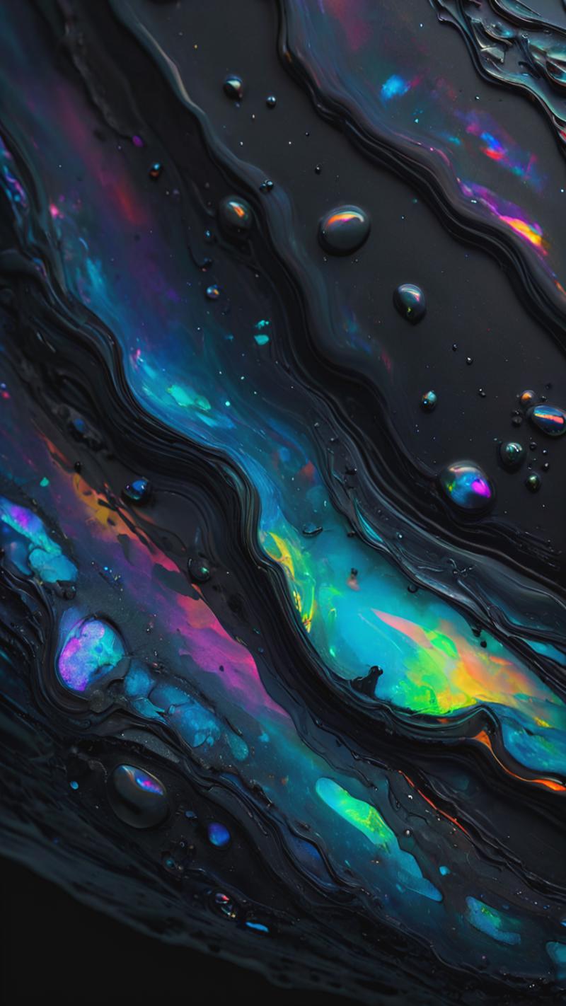 IOS_Iridescent opal style image by antinoice