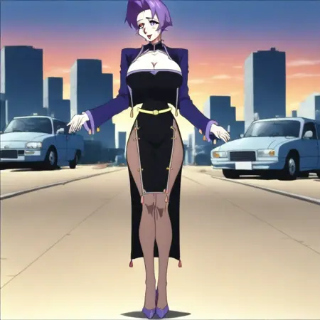 Miyama Soshigaya aka Death Crow ILLUSTRIOUS (Cyber Team in Akihabara/Akihabara Denno Gumi) 花小金井 ひばり アキハバラ電脳組/デスクロウ