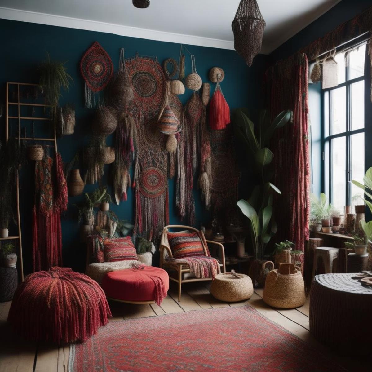 Boho style interior design image by Sa_May