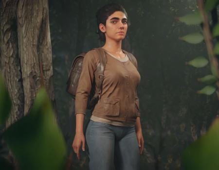 Dina (The Last of Us 2) for PonyXL v1.0