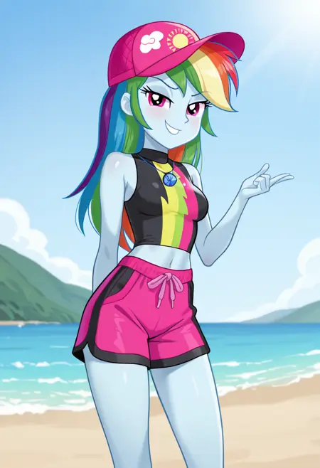 Rainbow Dash - MLP Equestria Girls (Outfits) [IllustriousXL]