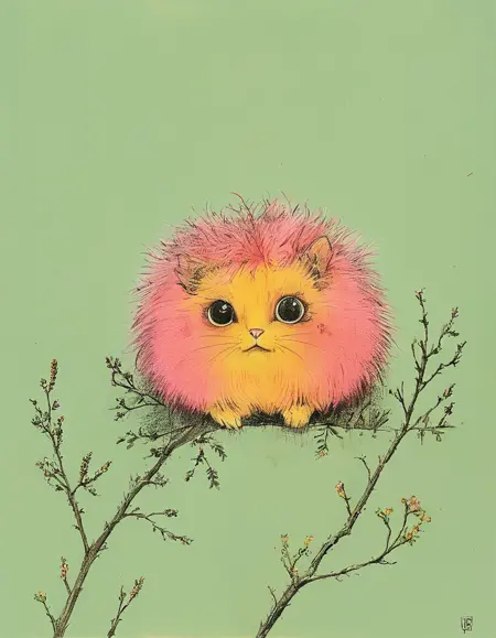 Eldritch Whimsy - illustration style