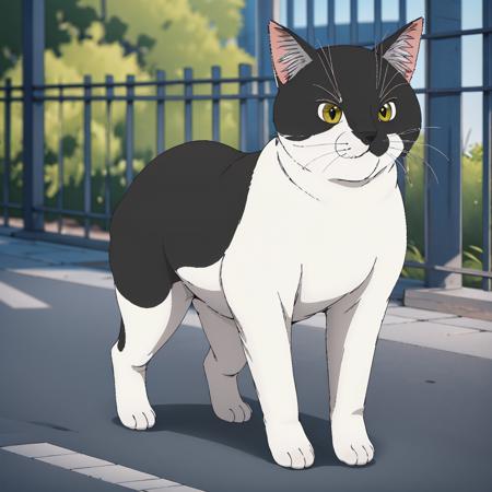 masterpiece,highres,high quality,extremely detailed,solo,
<lora:Tsu-chan002:0.7>,
Tsu-chan,cat,walking,