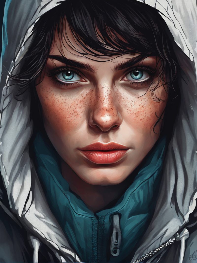 cute-evil-woman-beautiful-face-wearing-a-parka-small-nose-freckles-dark-hair-symmetrical-eyes-140866650.png