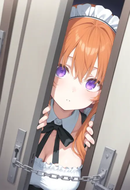 [Illust&XL&Pony] door chain / ドアチェーン