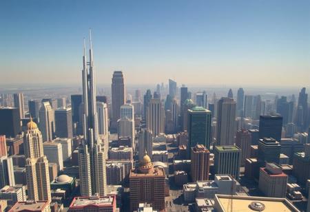 city view, city skyline, retro,  aerial view, daylight, sunny day, future, retro future, megalopolis, futuristic skyscrapers, dredd,