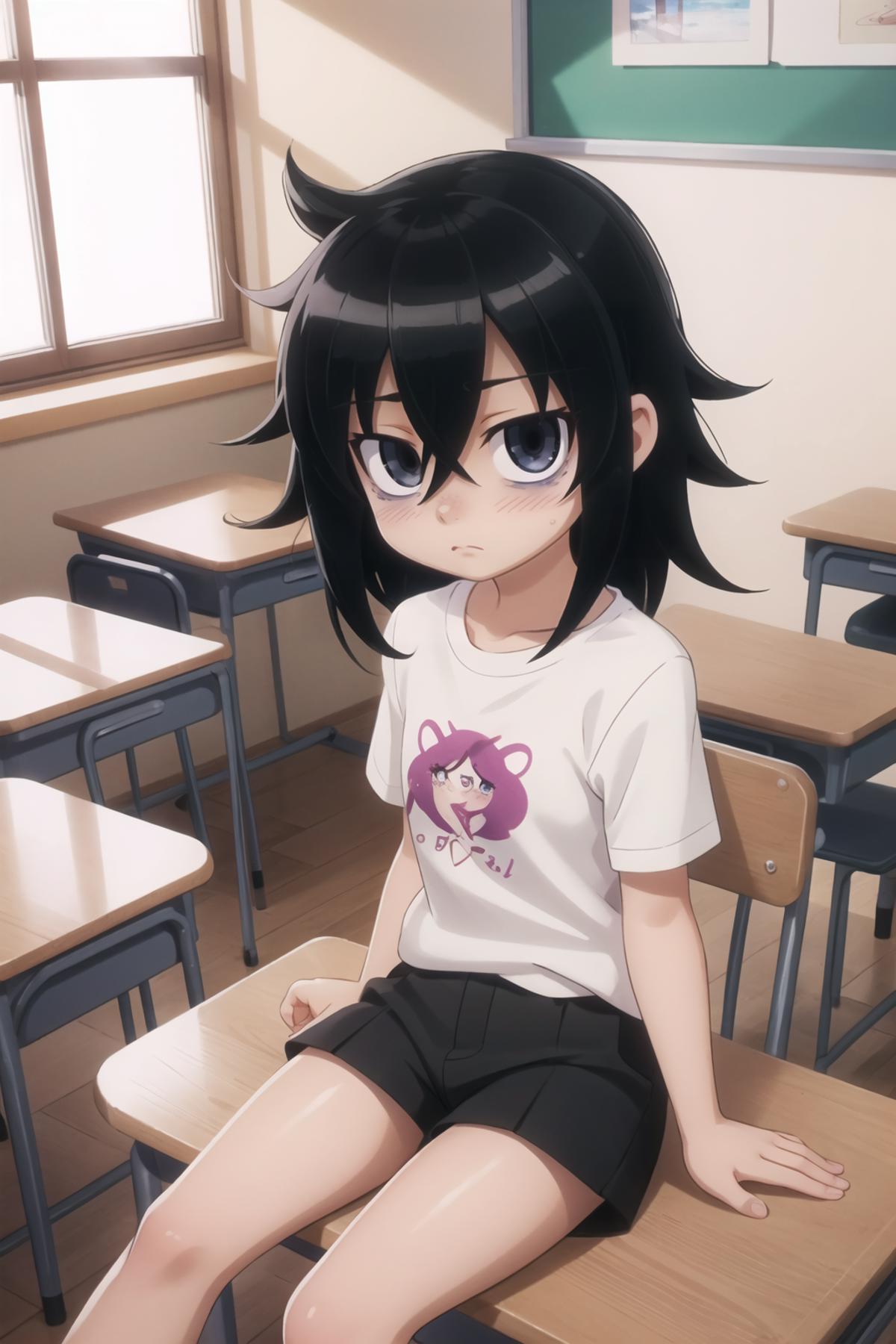 Tomoko Kuroki | Watamote image by Darkreep